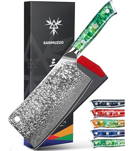 Amazon.com: SANMUZUO Santoku Knife - 7 inch - Xuan Series - VG10